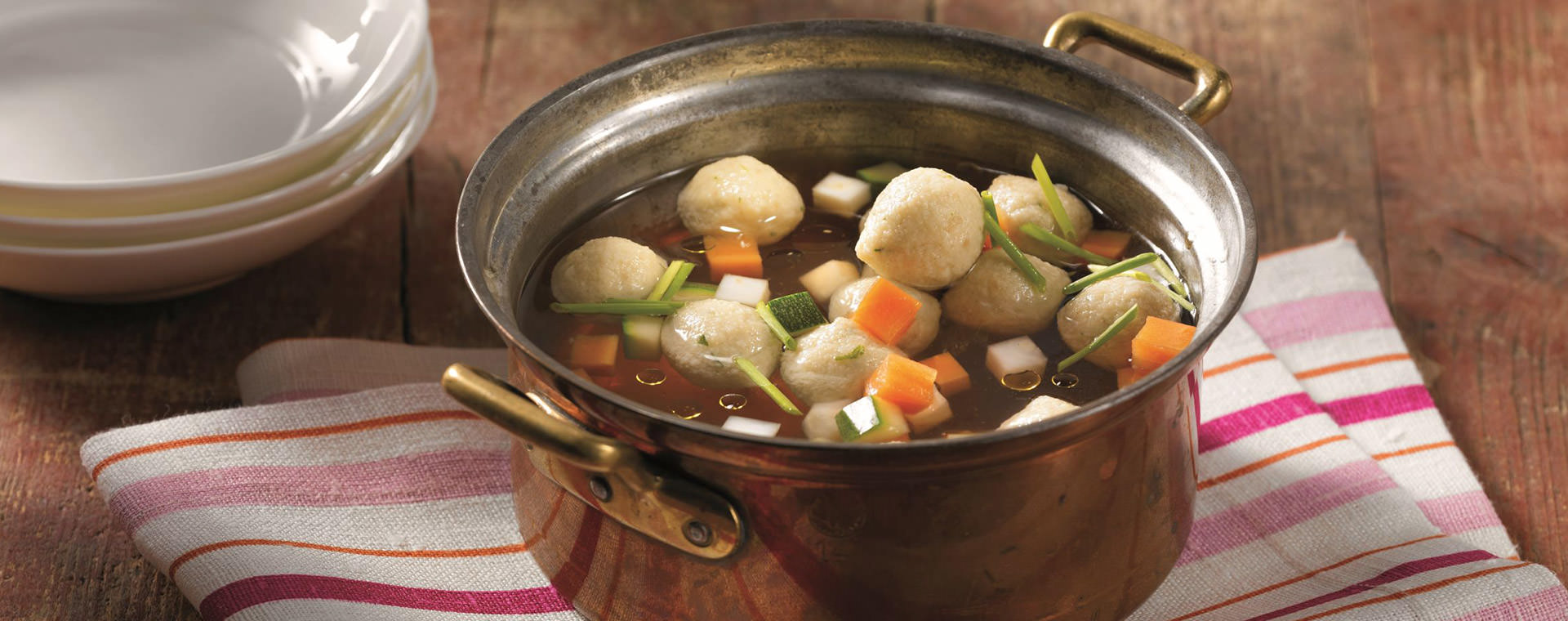 Frische Markklößchensuppe | BÜRGER GmbH &amp; Co. KG