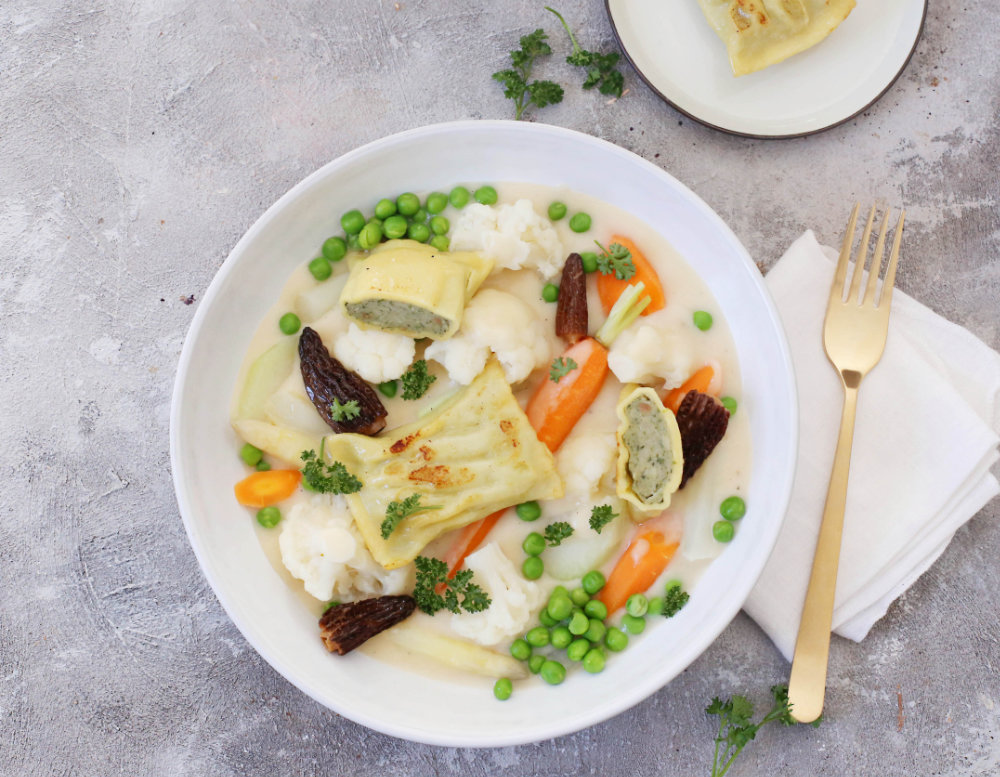 Leipziger Allerlei mit Maultaschen | BÜRGER GmbH &amp; Co. KG
