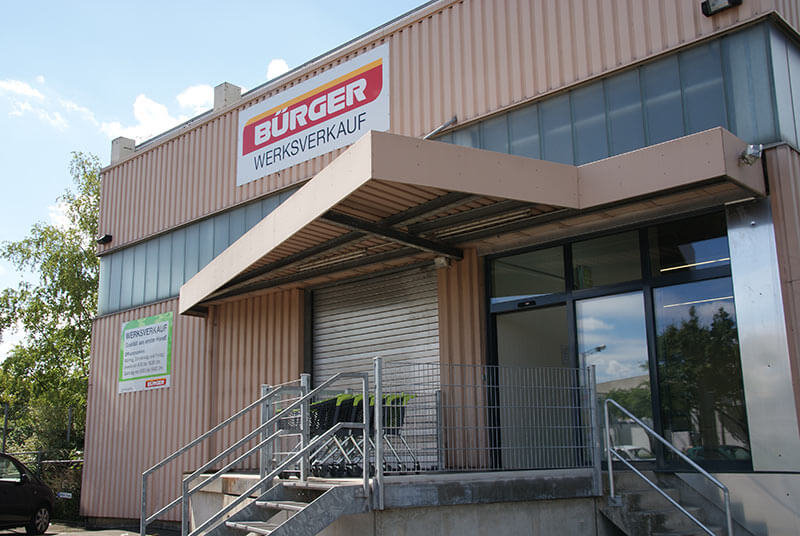 Fabrikverkauf Crailsheim BÜRGER GmbH & Co. KG